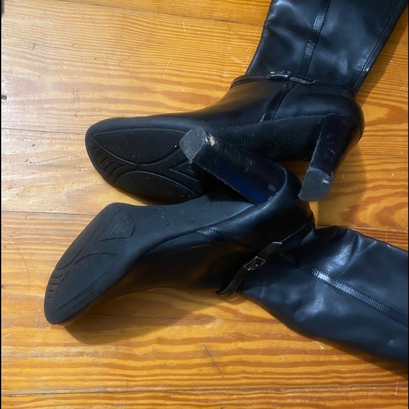 Aldo black heel boots - Picture 5 of 9